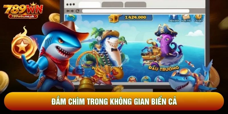 Đắm chìm trong không gian biển cả Đắm chìm trong không gian biển cả