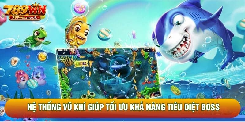 Hệ thống vũ khí giúp tối ưu khả năng tiêu diệt boss Hệ thống vũ khí giúp tối ưu khả năng tiêu diệt boss
