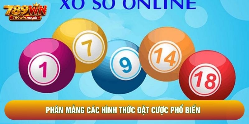 Phân mảng các hình thức đặt cược phổ biến Phân mảng các hình thức đặt cược phổ biến