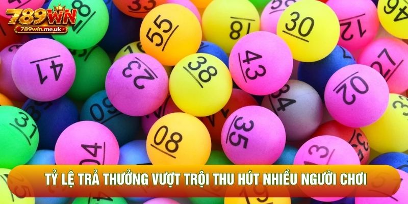 Tỷ lệ trả thưởng vượt trội thu hút nhiều người chơi